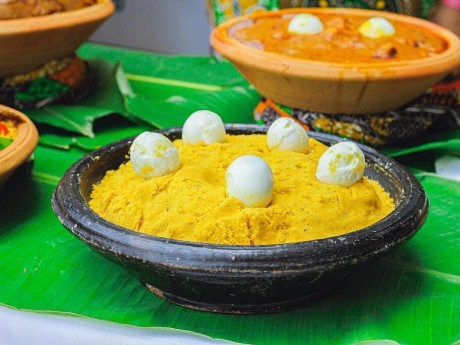 Traditional Ghana Meal