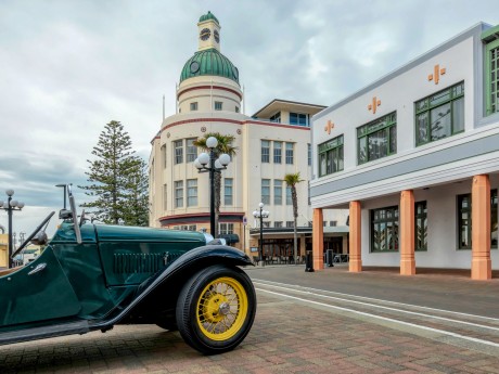 Neuseeland_Nordinsel_Napier_Vintage Car