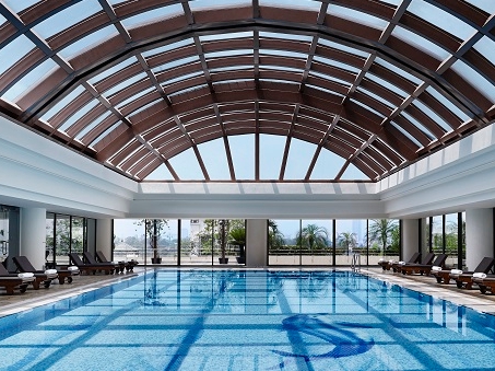 Der Pool des Pan Pacific