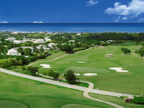 Golfing in Barbados