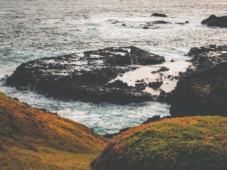 Cliffs in Cowes, Australia