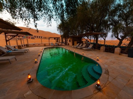 Oman 1000 Nights Camp Pool