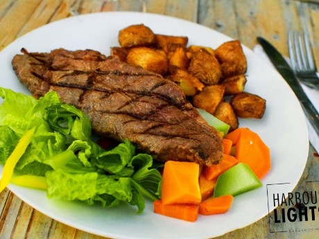 BAJAN STYLE BBQ DINNER