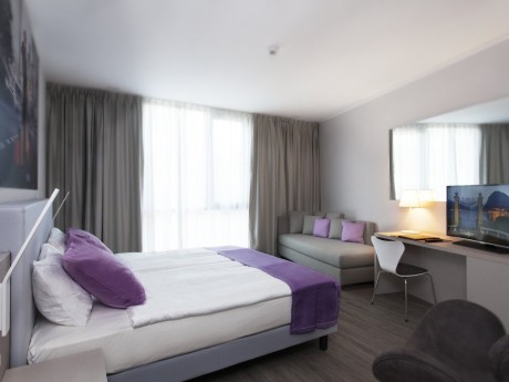 Schweiz, Lugano - City Hotel Zimmer Bsp.