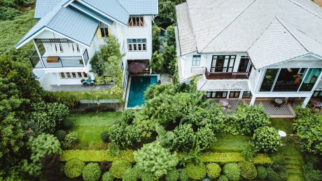 Chomprang House von oben