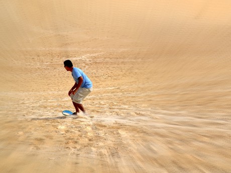 Sandboarding