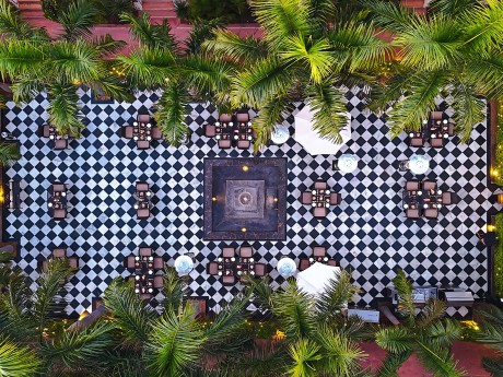 Aussenbereich Restaurant, The Tigress