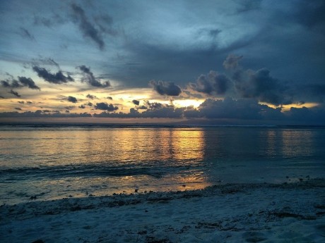 Sonnenuntergang auf Gili