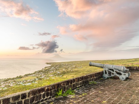 Brimstone Hill - Canon on Fort