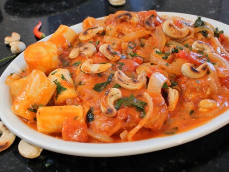 Pirarucu ao leite de coco