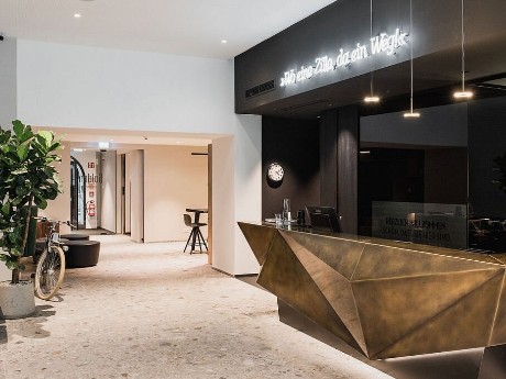 Hotel Goldenes Schiff Rezeption