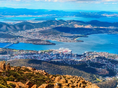 AU_Tas_Hobart vom Mt. Wellington Peak