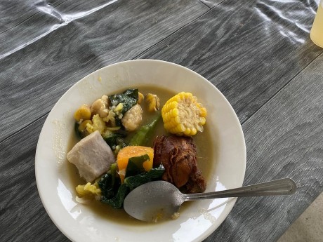 Food on Singh's farm