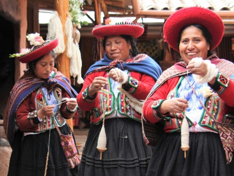 Traditional Peruvians