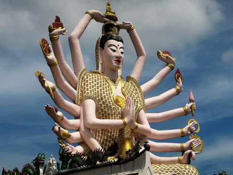 Tempel auf Koh Samui