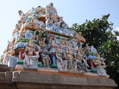 Chennai Tempel bunt