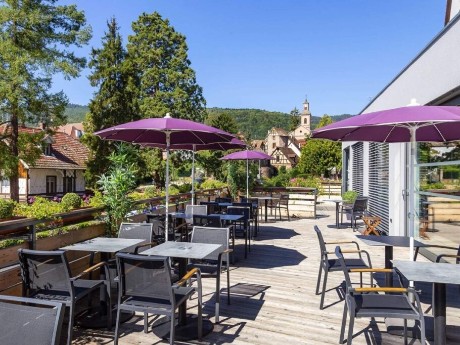 Hotel Le Schoenenburg, Terrasse