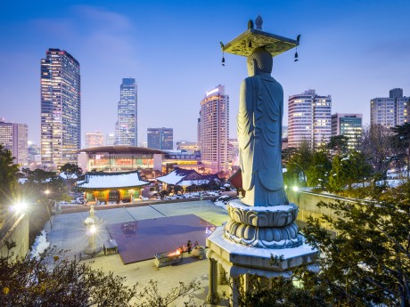 Seoul Gangnam Viertel
