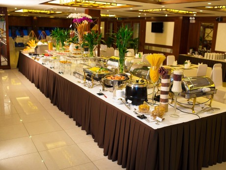 Buffet im Vien Dong Hotel
