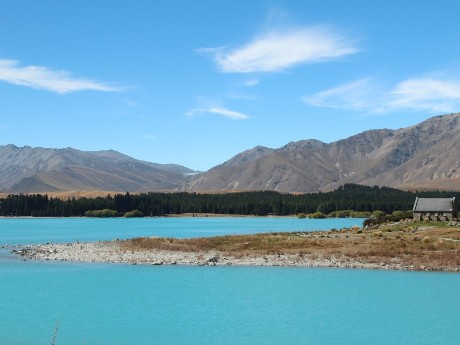 Turquoise Water in Lake Tekapo