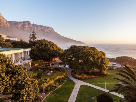 Blick aufs Ocean View House, Camps Bay