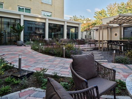 Terrasse in Voco The Hague