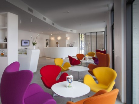 Schweiz, Lugano - Lobby City Hotel
