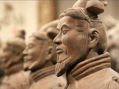 China Terrakotta-Krieger