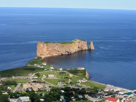 Rocks in Perce in Canada
