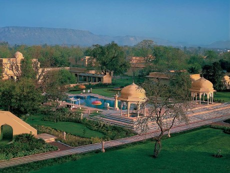 The Oberoi Rajvilas - von Oben