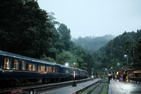 Blue Jasmine Train in Khun Tan