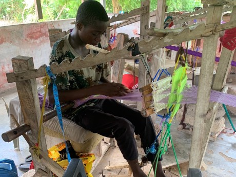 Kente Weaving