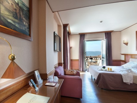Beispielzimmer des Hotel Sangallo Palace