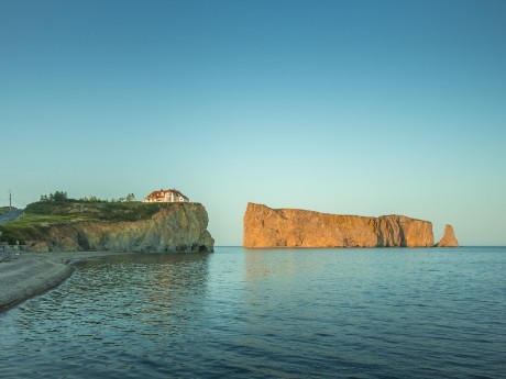 Rocks in Water in Perce