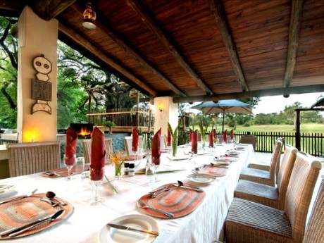 Nottens Bush Camp - Restaurant