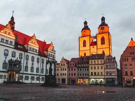 Wittenberg Abendsonne