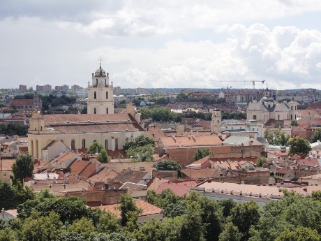 Panorama von Vilnius