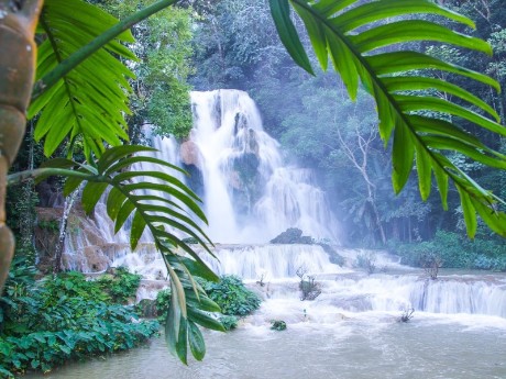 Kuang Si Wasserfälle