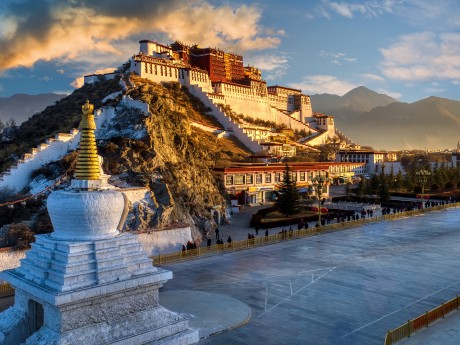 Tibet Lhasa Potala Palast