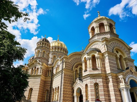 Orthodoxe Kathedrale in Riga