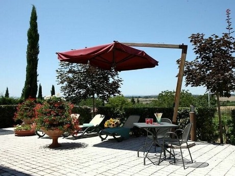 Hotel Montaperti, Terrasse