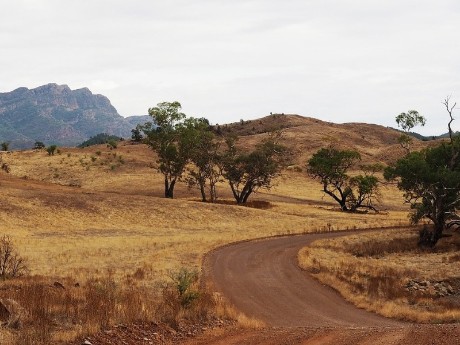 Road in Flinders Ranges Australia