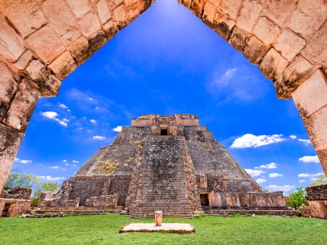 Uxmal Piramide del Adivino