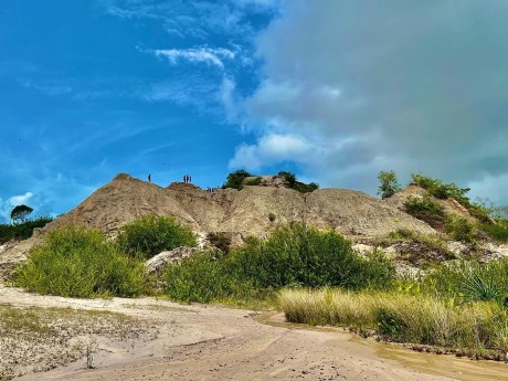 Mining areas around Linden