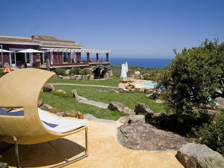 Bajaloglia Resort, Sonnenterrasse