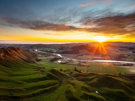 Neuseeland_Ni_Hawkes Bay_ Panoramablick 