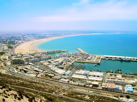 Marokko, Agadir, Uferpromenade