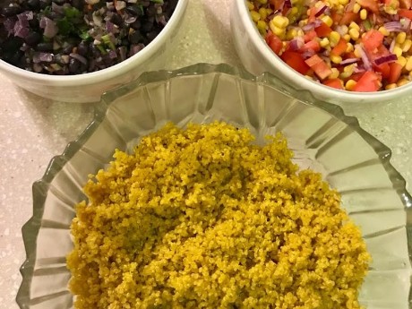 Vegan Dinner Home Hospitality