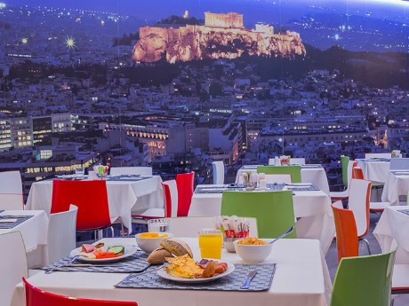 giechenland-athen-novus hotel-ausblick