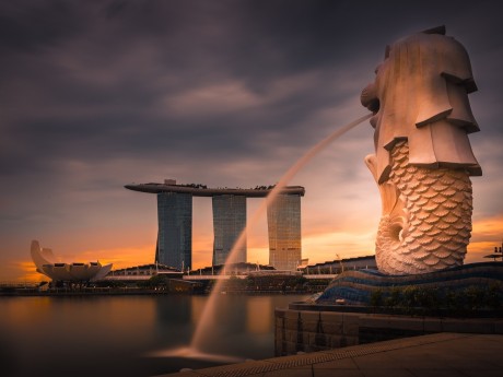 Merlion, Singapur